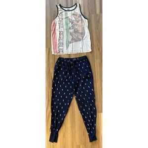 Polo Ralph Lauren / Levi Strauss Set of 2: Men's Pajama Pants & Tank Top ( M)